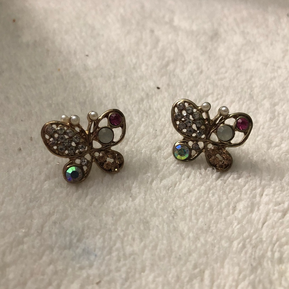 Butterfly earrings